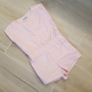 Nwot Vintage Striped Romper 4T